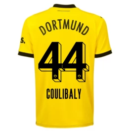 Günstige Fußballtrikots BVB Borussia Dortmund Coulibaly 44 Heimtrikot 2023-2024