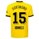 Günstige Fußballtrikots BVB Borussia Dortmund Hummels 15 Heimtrikot 2023-2024