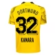 Günstige Fußballtrikots BVB Borussia Dortmund Kamara 32 Ausweichtrikot 2023-2024 Günstige Fußballtrikots BVB Borussia Dortmund Kamara 32 Ausweichtrikot 2023-2024