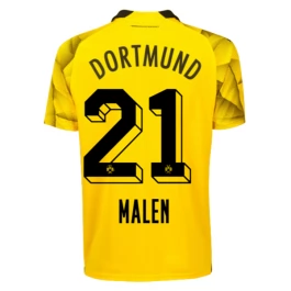 Günstige Fußballtrikots BVB Borussia Dortmund Malen 21 Ausweichtrikot 2023-2024