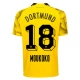 Günstige Fußballtrikots BVB Borussia Dortmund Moukoko 18 Ausweichtrikot 2023-2024 Günstige Fußballtrikots BVB Borussia Dortmund Moukoko 18 Ausweichtrikot 2023-2024