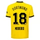 Günstige Fußballtrikots BVB Borussia Dortmund Moukoko 18 Heimtrikot 2023-2024 Günstige Fußballtrikots BVB Borussia Dortmund Moukoko 18 Heimtrikot 2023-2024