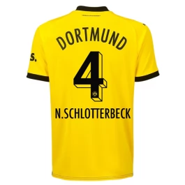 Günstige Fußballtrikots BVB Borussia Dortmund N.Schlotterbeck 4 Heimtrikot 2023-2024 Günstige Fußballtrikots BVB Borussia Dortmund N.Schlotterbeck 4 Heimtrikot 2023-2024