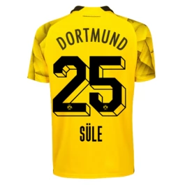 Günstige Fußballtrikots BVB Borussia Dortmund Sule 25 Ausweichtrikot 2023-2024