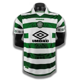 Günstige Fußballtrikots Celtic Glasgow Heimtrikot Retro 1998-1999