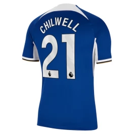 Günstige Fußballtrikots Chelsea Chilwell 21 Heimtrikot 2023-2024