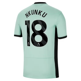 Günstige Fußballtrikots Chelsea Nkunku 18 Ausweichtrikot 2023-2024 Günstige Fußballtrikots Chelsea Nkunku 18 Ausweichtrikot 2023-2024
