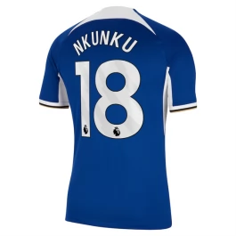 Günstige Fußballtrikots Chelsea Nkunku 18 Heimtrikot 2023-2024