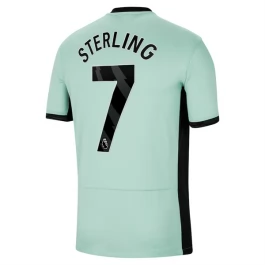 Günstige Fußballtrikots Chelsea Sterling 7 Ausweichtrikot 2023-2024 Günstige Fußballtrikots Chelsea Sterling 7 Ausweichtrikot 2023-2024