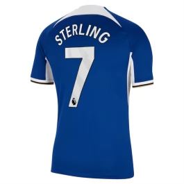 Günstige Fußballtrikots Chelsea Sterling 7 Heimtrikot 2023-2024