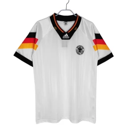 Günstige Fußballtrikots Deutschland Heimtrikot Retro 1992