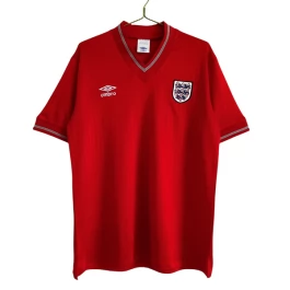 Günstige Fußballtrikots England Auswärtstrikot Retro 1984-1987