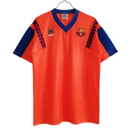 Günstige Fußballtrikots FC Barcelona Auswärtstrikot Retro 1989-1992