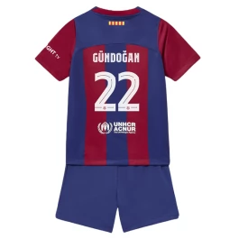 Günstige Fußballtrikots FC Barcelona Gündoğan 22 Heimtrikot Kinder 2023-2024 Günstige Fußballtrikots FC Barcelona Gündoğan 22 Heimtrikot Kinder 2023-2024