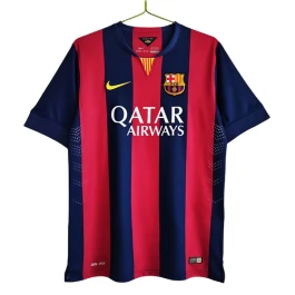 Günstige Fußballtrikots FC Barcelona Heimtrikot Retro 2014-2015