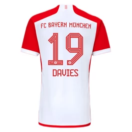 Günstige Fußballtrikots FC Bayern München Davies 19 Heimtrikot 2023-2024