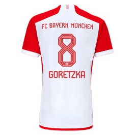 Günstige Fußballtrikots FC Bayern München Goretzka 8 Heimtrikot 2023-2024