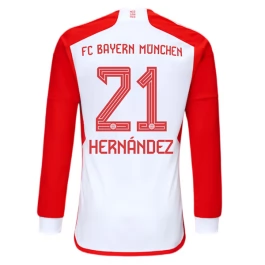 Günstige Fußballtrikots FC Bayern München Hernandez 21 Heimtrikot 2023-2024 - L/S Günstige Fußballtrikots FC Bayern München Hernandez 21 Heimtrikot 2023-2024 - L/S
