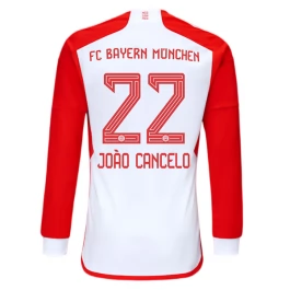 Günstige Fußballtrikots FC Bayern München Joao Cancelo 22 Heimtrikot 2023-2024 - L/S Günstige Fußballtrikots FC Bayern München Joao Cancelo 22 Heimtrikot 2023-2024 - L/S