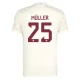 Günstige Fußballtrikots FC Bayern München Müller 25 Ausweichtrikot 2023-2024