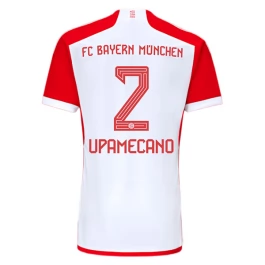 Günstige Fußballtrikots FC Bayern München Upamecano 2 Heimtrikot 2023-2024