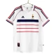 Günstige Fußballtrikots Frankreich Auswärtstrikot Retro 1998