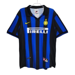 Günstige Fußballtrikots Inter Mailand Heimtrikot Retro 1998-1999 Günstige Fußballtrikots Inter Mailand Heimtrikot Retro 1998-1999