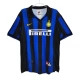 Günstige Fußballtrikots Inter Mailand Heimtrikot Retro 1998-1999