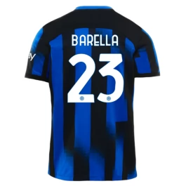 Günstige Fußballtrikots Inter Milan Barella 23 Heimtrikot 2023-2024