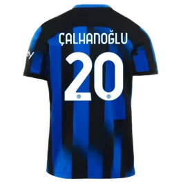 Günstige Fußballtrikots Inter Milan Çalhanoğlu 20 Heimtrikot 2023-2024