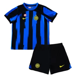 Günstige Fußballtrikots Inter Milan Heimtrikot Kinder 2023-2024