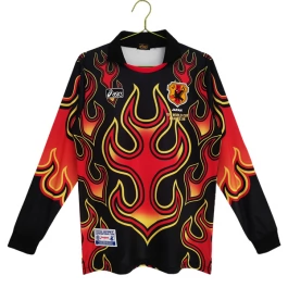 Günstige Fußballtrikots Japan Torwart Heimtrikot Retro 1998 - L/S