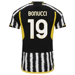 Günstige Fußballtrikots Juventus Bonucci 19 Heimtrikot 2023-2024