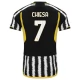 Günstige Fußballtrikots Juventus Chiesa 7 Heimtrikot 2023-2024