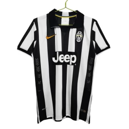 Günstige Fußballtrikots Juventus Heimtrikot Retro 2014-2015