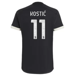 Günstige Fußballtrikots Juventus Kostic 11 Ausweichtrikot 2023-2024