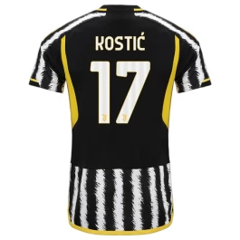 Günstige Fußballtrikots Juventus Kostic 17 Heimtrikot 2023-2024