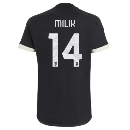 Günstige Fußballtrikots Juventus Milik 14 Ausweichtrikot 2023-2024