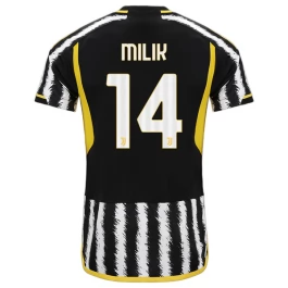 Günstige Fußballtrikots Juventus Milik 14 Heimtrikot 2023-2024