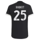 Günstige Fußballtrikots Juventus Rabiot 25 Ausweichtrikot 2023-2024