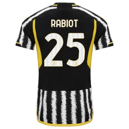 Günstige Fußballtrikots Juventus Rabiot 25 Heimtrikot 2023-2024