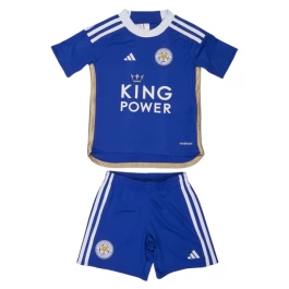 Günstige Fußballtrikots Leicester City Heimtrikot Kinder 2023-2024