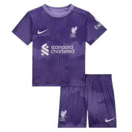 Günstige Fußballtrikots Liverpool Ausweichtrikot Kinder 2023-2024
