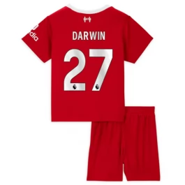 Günstige Fußballtrikots Liverpool Darwin 27 Heimtrikot Kinder 2023-2024