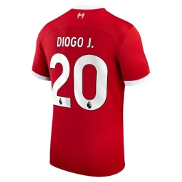 Günstige Fußballtrikots Liverpool Diogo J. 20 Heimtrikot 2023-2024