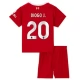 Günstige Fußballtrikots Liverpool Diogo J. 20 Heimtrikot Kinder 2023-2024