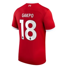 Günstige Fußballtrikots Liverpool Gakpo 18 Heimtrikot 2023-2024 Günstige Fußballtrikots Liverpool Gakpo 18 Heimtrikot 2023-2024