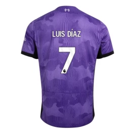 Günstige Fußballtrikots Liverpool Luis Diaz 7 Ausweichtrikot 2023-2024