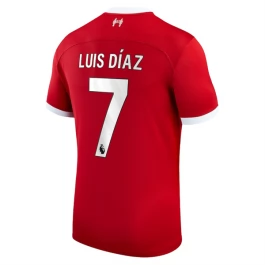 Günstige Fußballtrikots Liverpool Luis Diaz 7 Heimtrikot 2023-2024