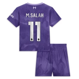 Günstige Fußballtrikots Liverpool M.Salah 11 Ausweichtrikot Kinder 2023-2024